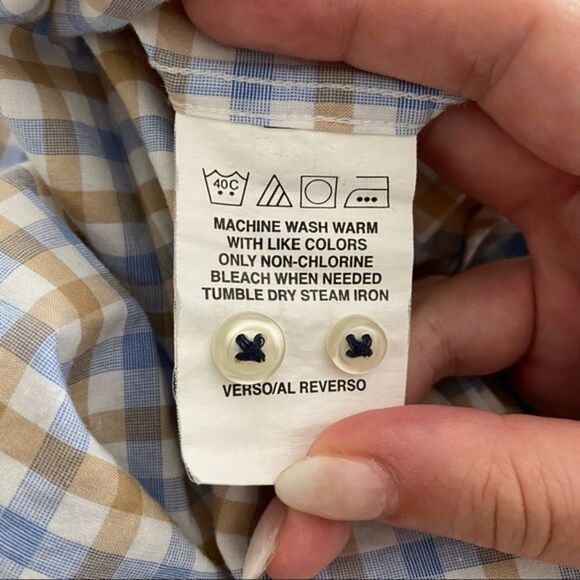 Tommy Hilfiger Checkered Button Up - Picture 5 of 5